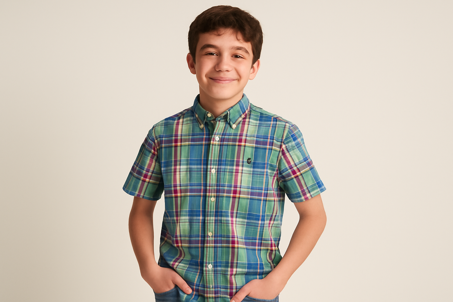 Imagen con modelo de 14 años