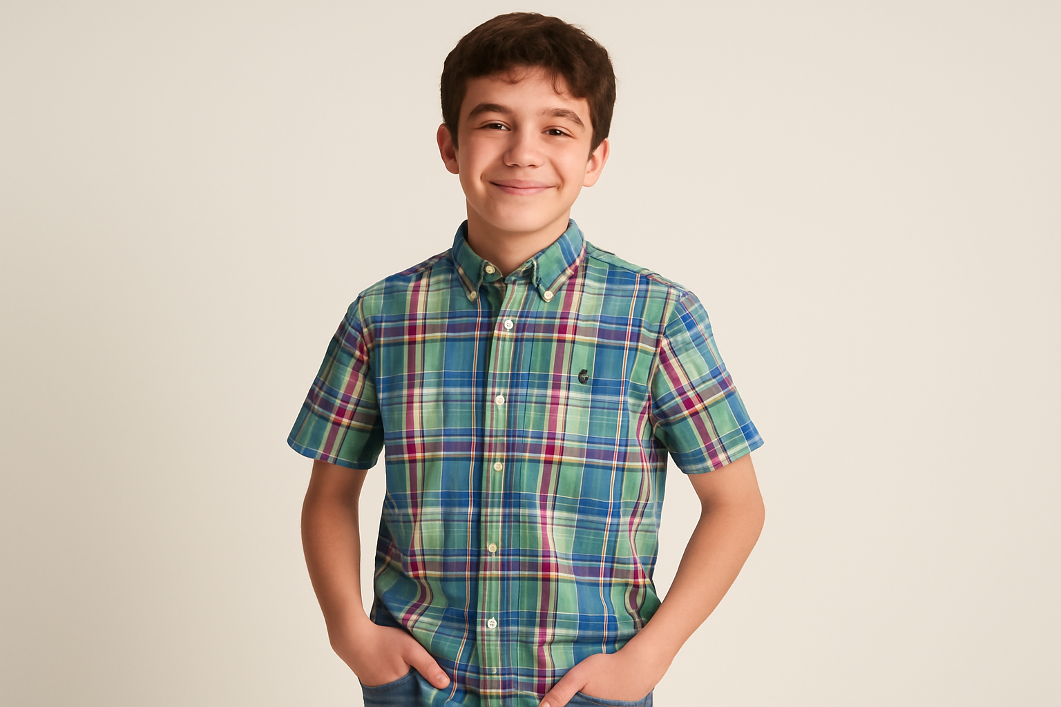 Imagen con modelo de 14 años