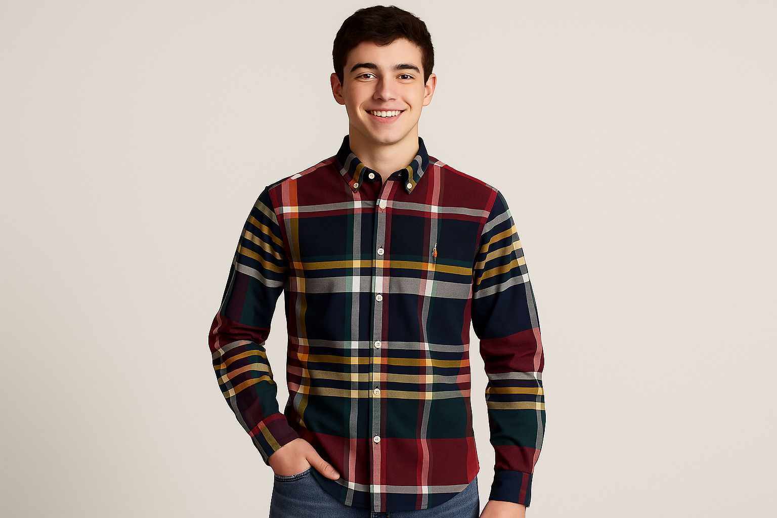 Imagen con modelo de 18 años