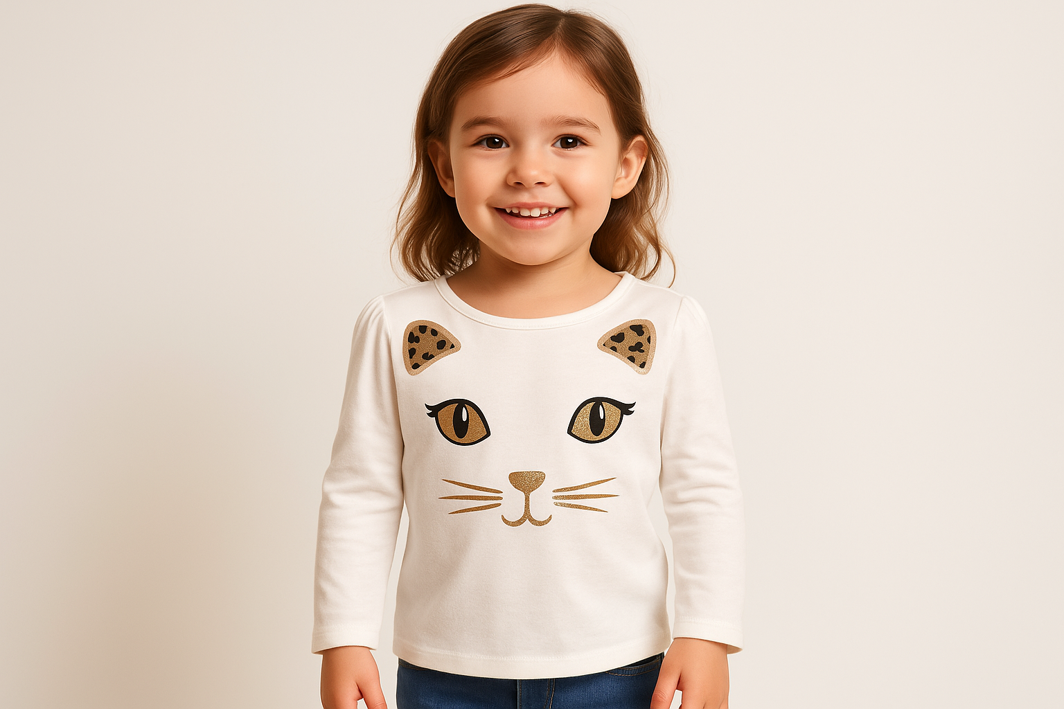 Imagen con modelo de 4 años