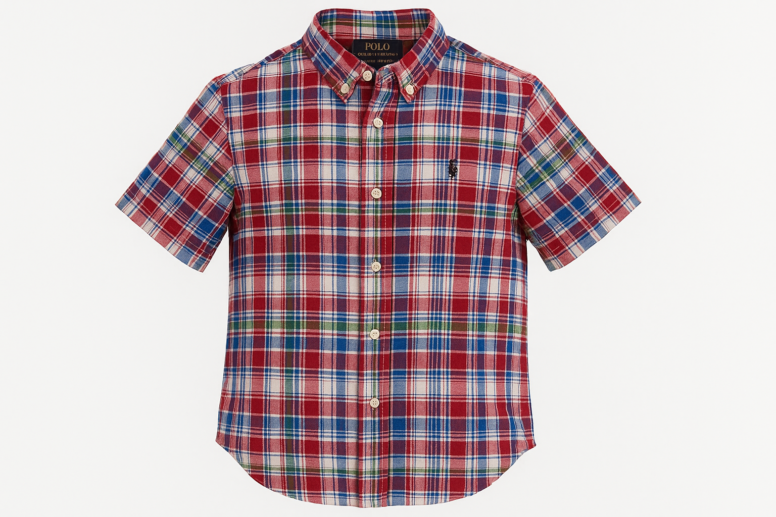 Imagen ghost mannequin - Camisa de niño Polo Ralph Lauren