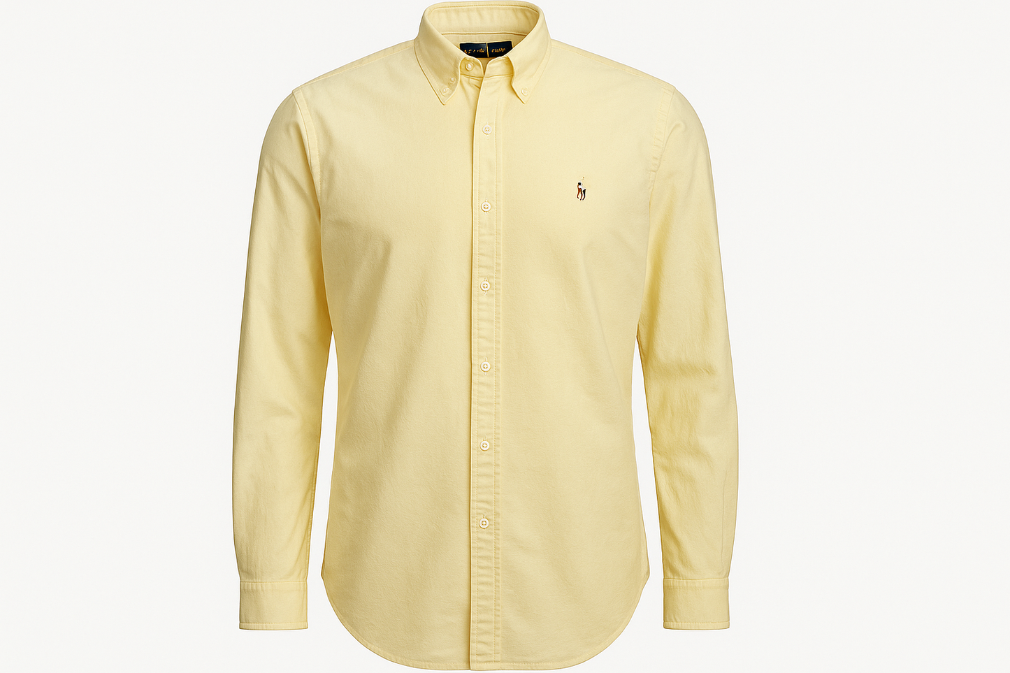Imagen ghost mannequin - Camisa Polo Ralph Lauren amarillo claro