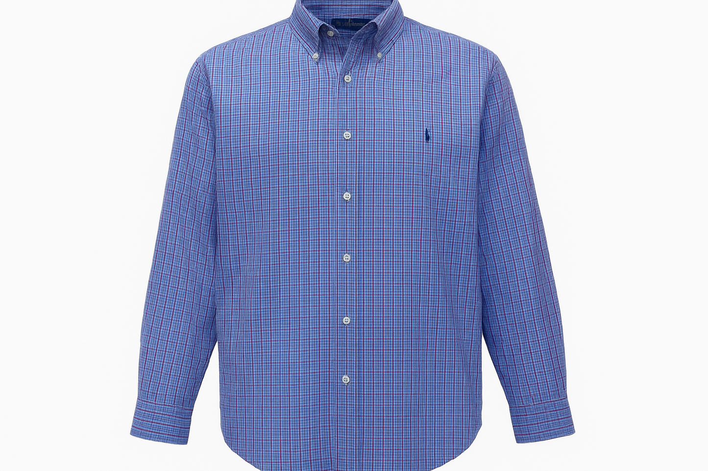 Imagen ghost mannequin - Camisa Polo Ralph Lauren celeste