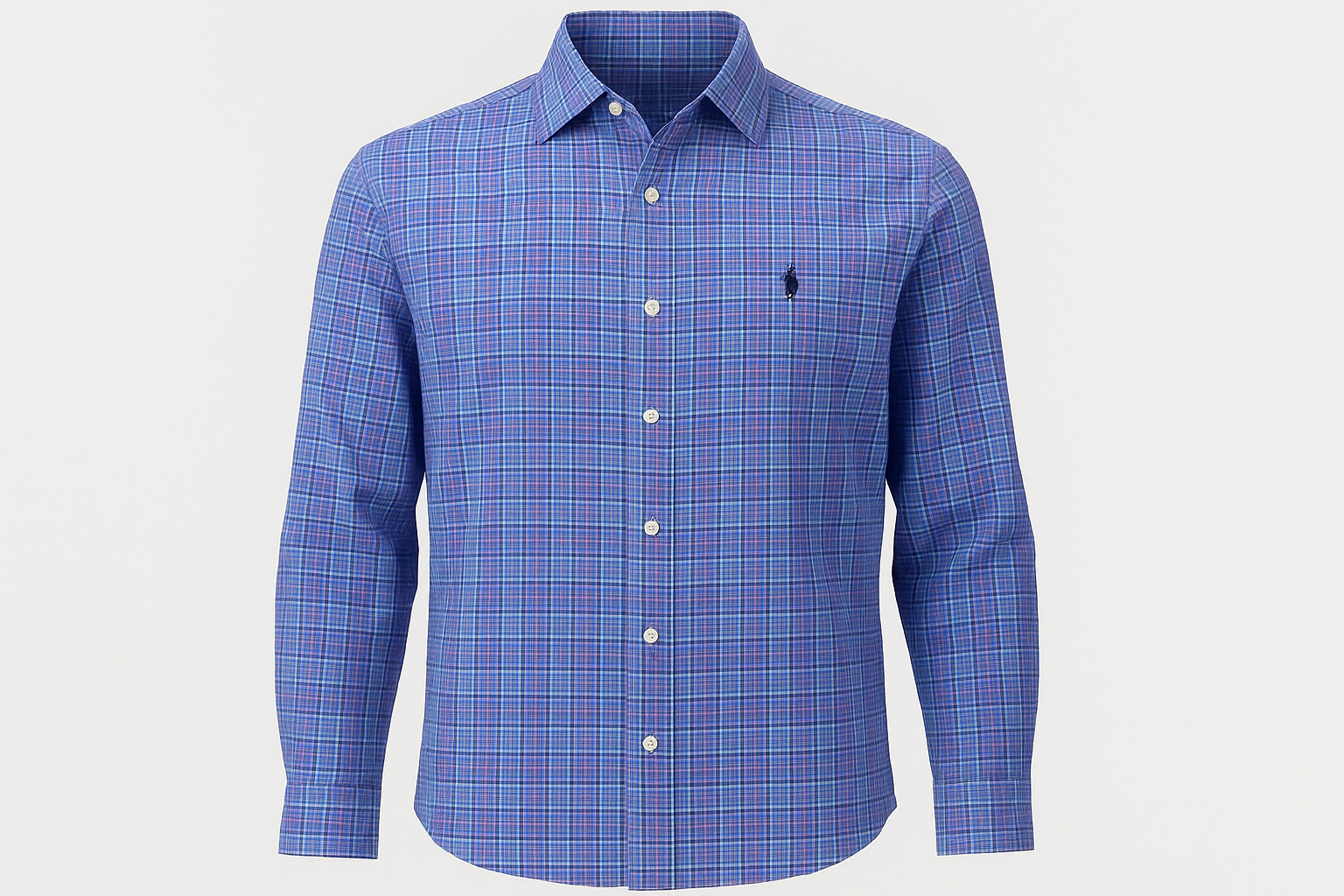Imagen ghost mannequin - Camisa Polo Ralph Lauren sin botón collar