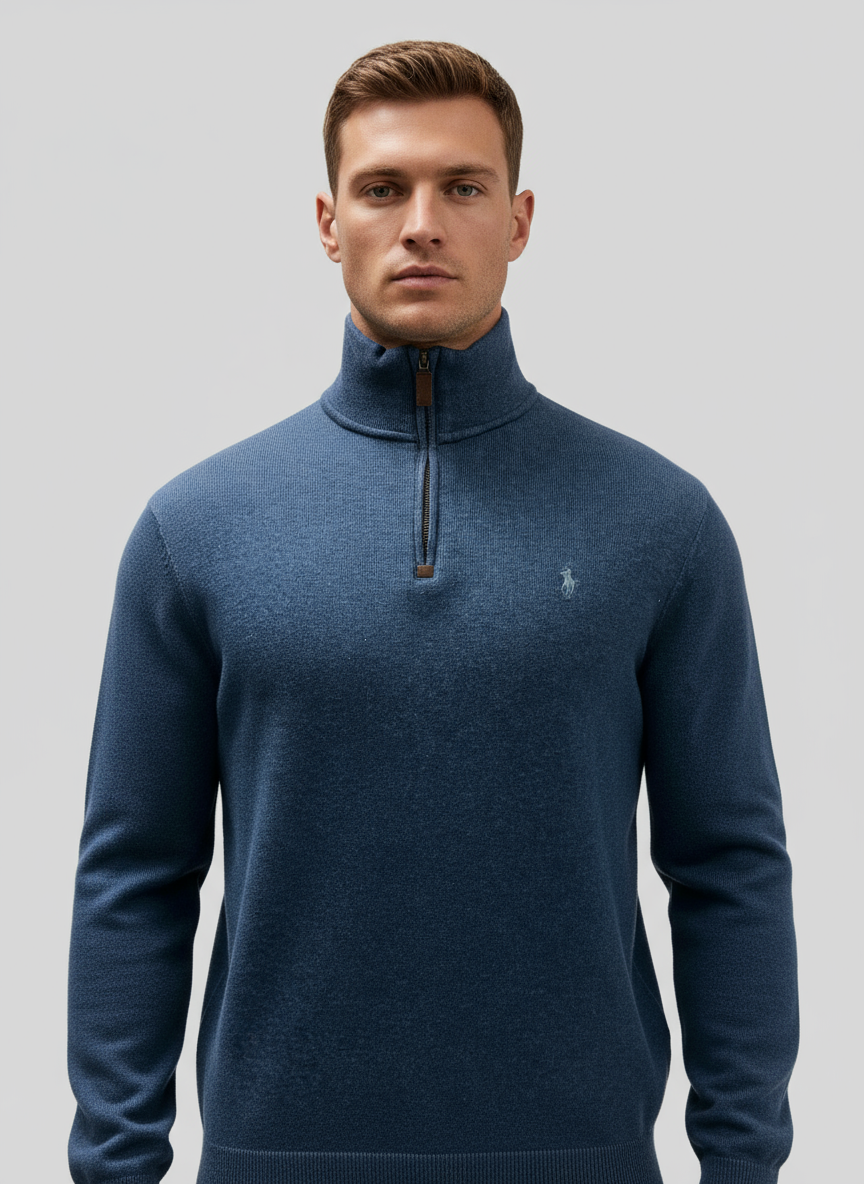 Jersey Azul con Modelo Atlético Talla M