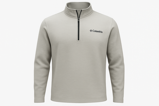 Jersey Columbia gris ghost mannequin