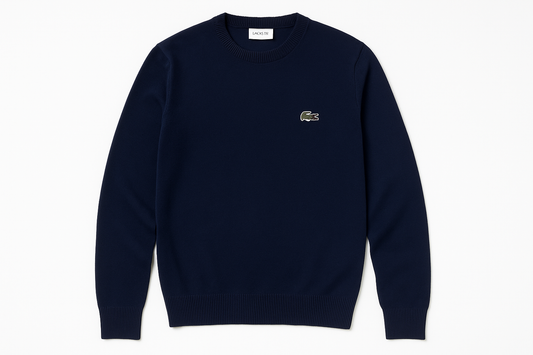 Jersey Lacoste Azul Navy con Logo