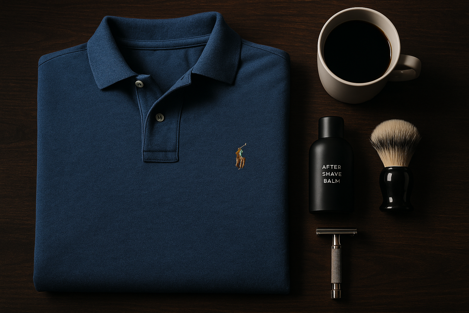 Lifestyle masculino polo azul