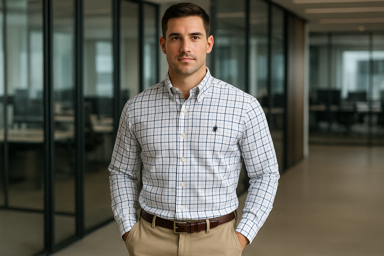 Look 1 - Business Casual con logo