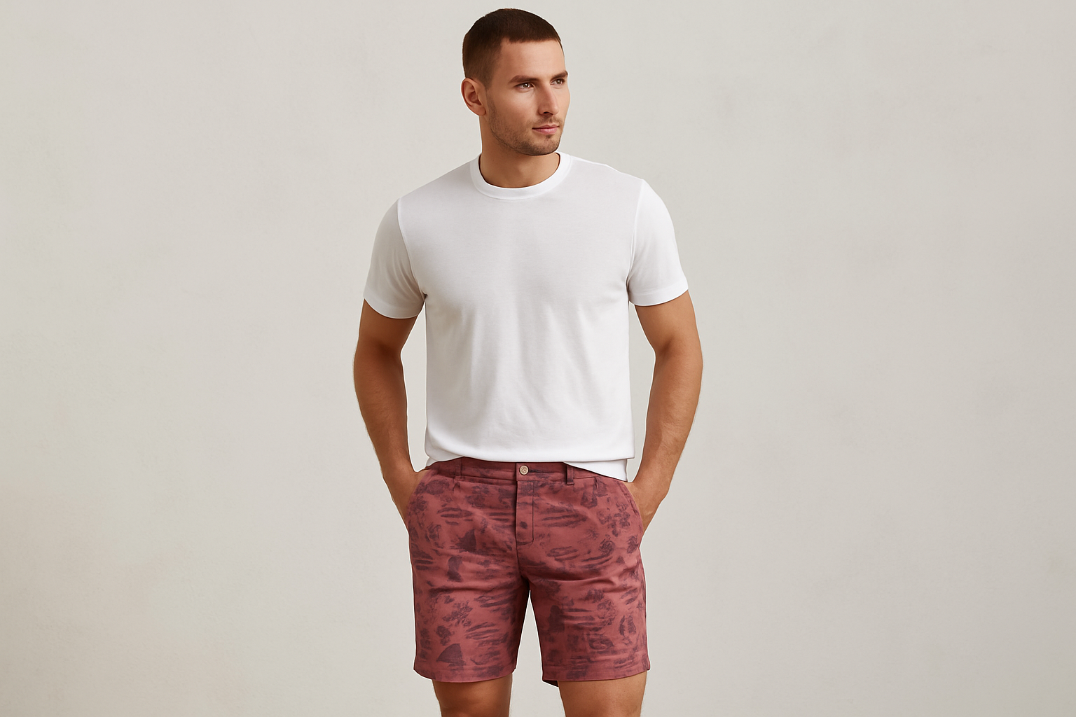 Look 1 - Camiseta blanca casual