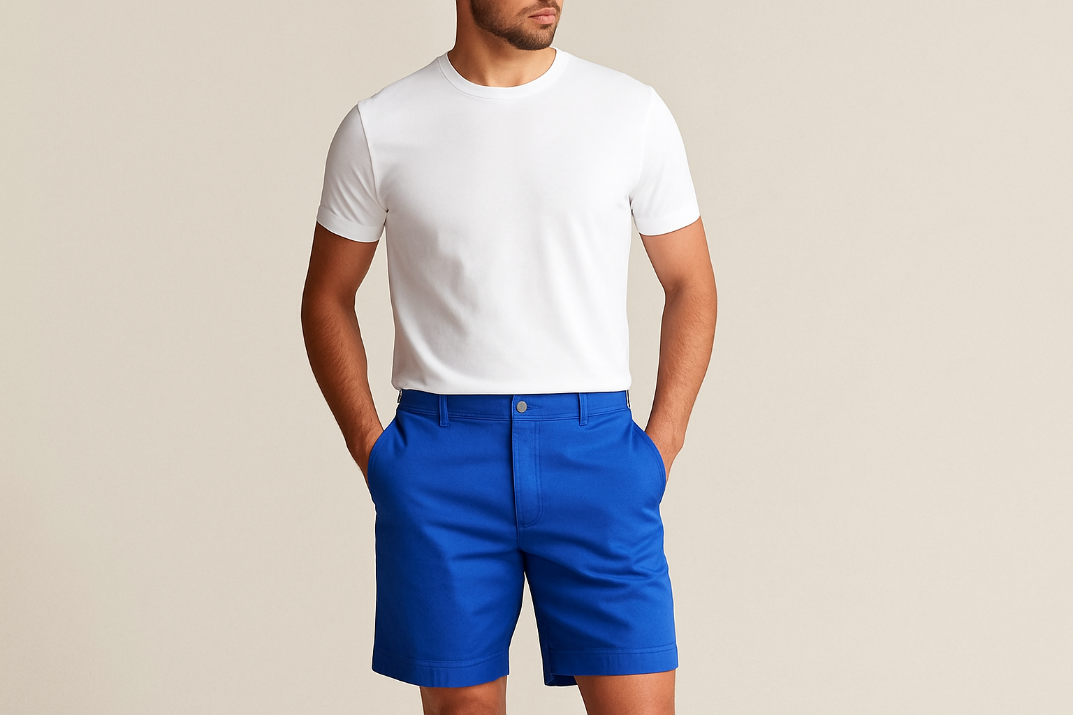 Look 1 - Camiseta blanca casual