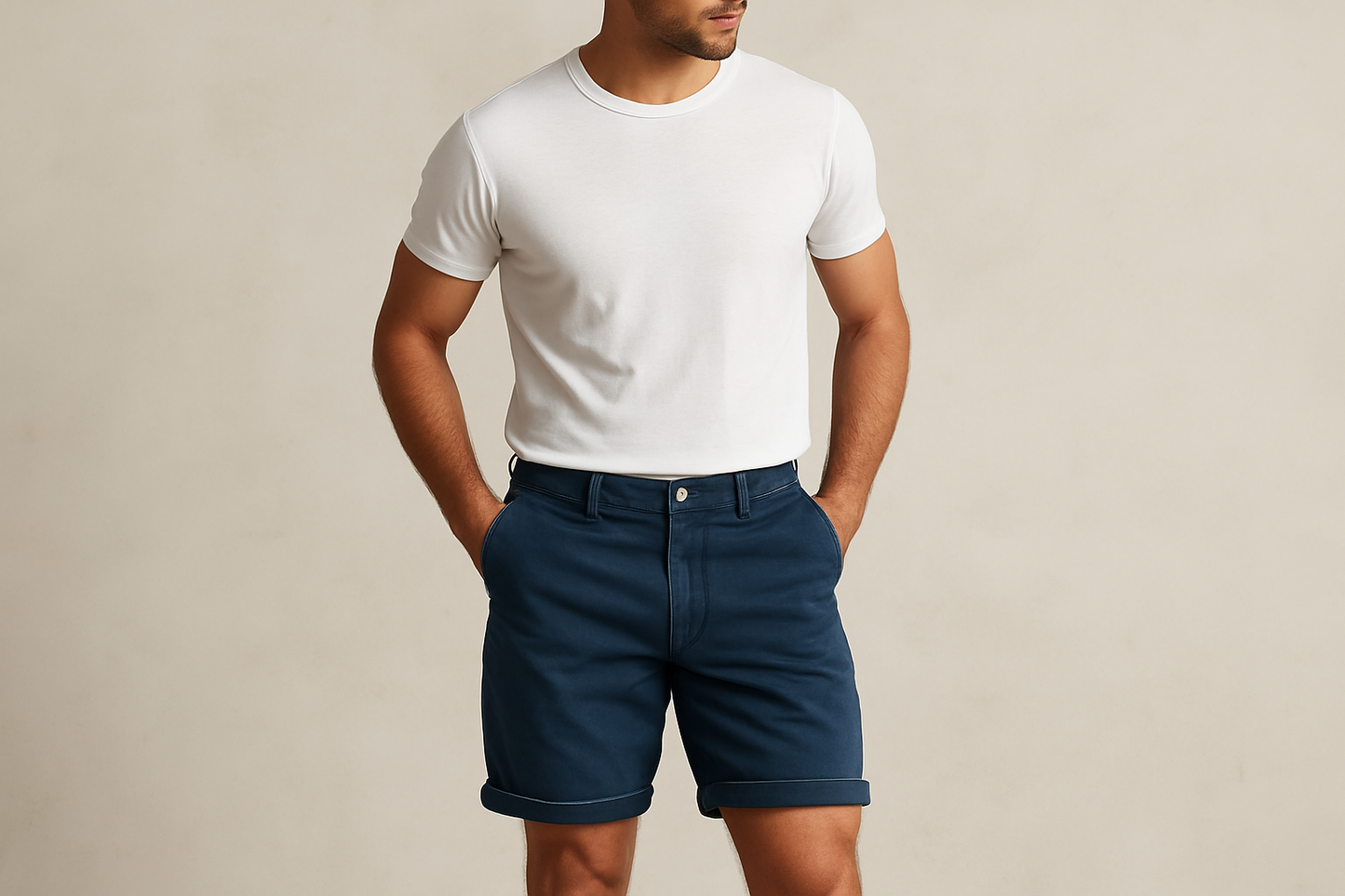 Look 1 - Camiseta blanca casual