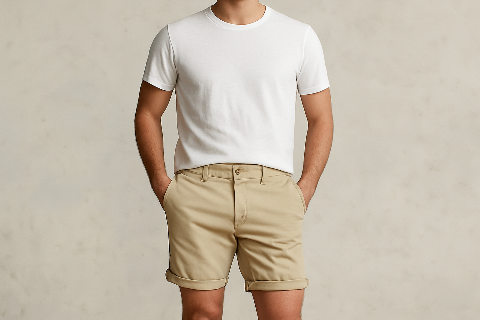 Look 1 - Camiseta blanca casual