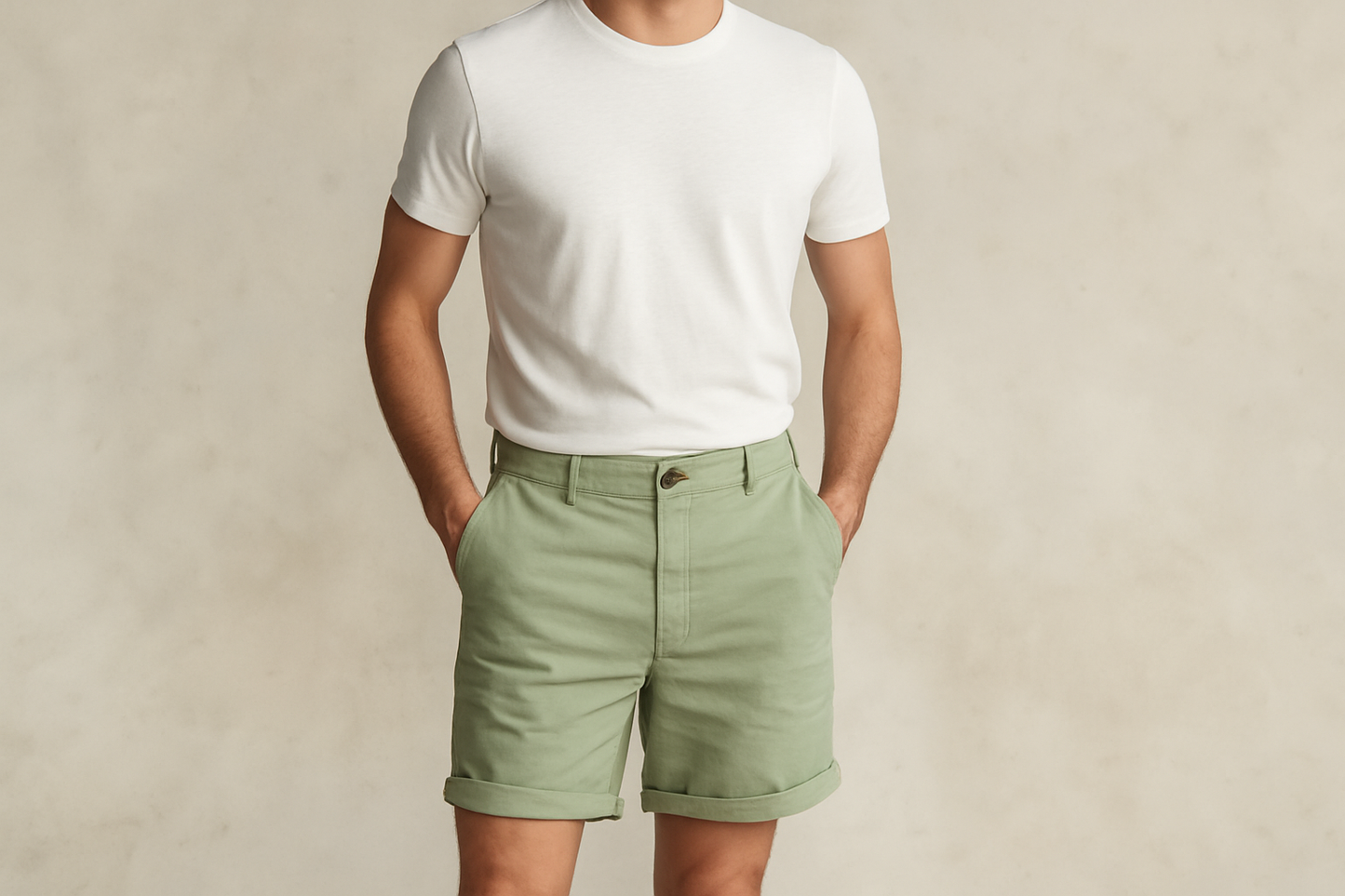 Look 1 - Camiseta blanca casual