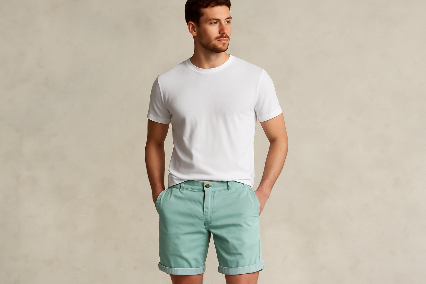 Look 1 - Camiseta blanca casual