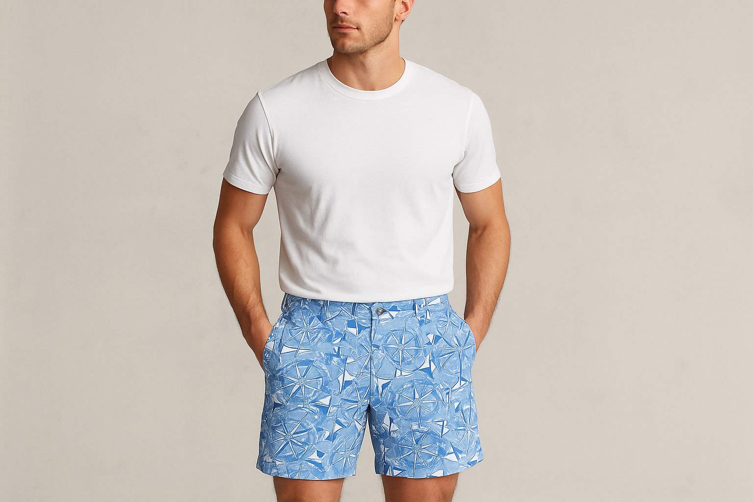 Look 1 - Camiseta blanca casual