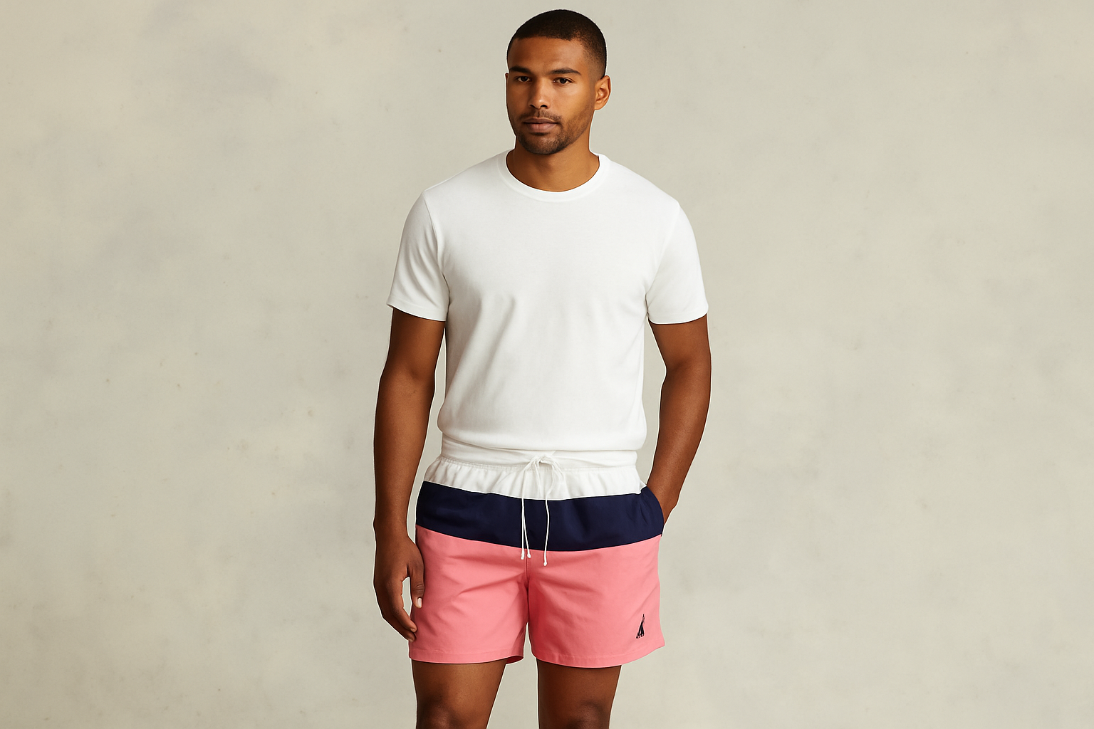 Look 1 - Camiseta blanca cuello redondo