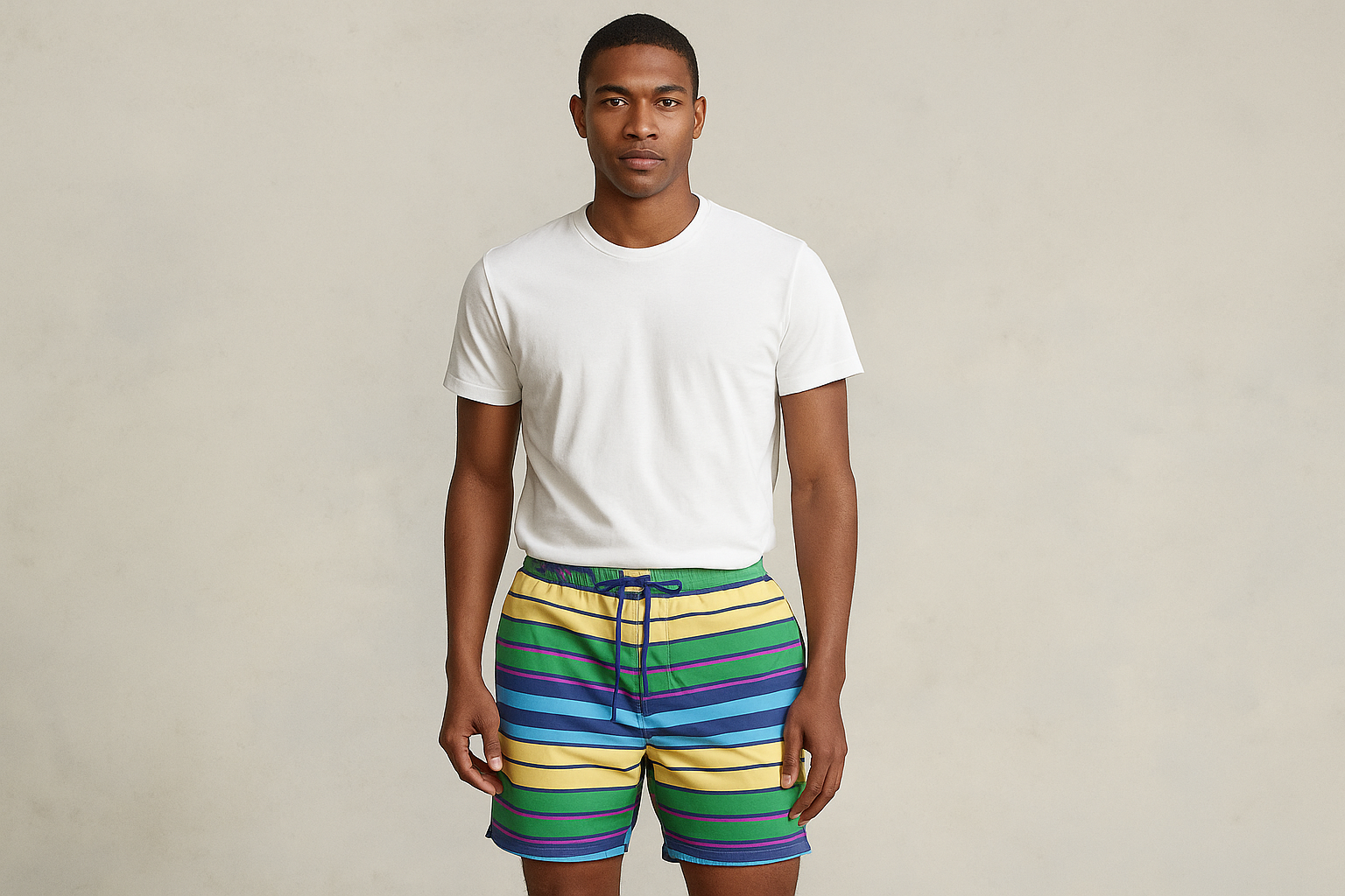 Look 1 - Camiseta blanca cuello redondo