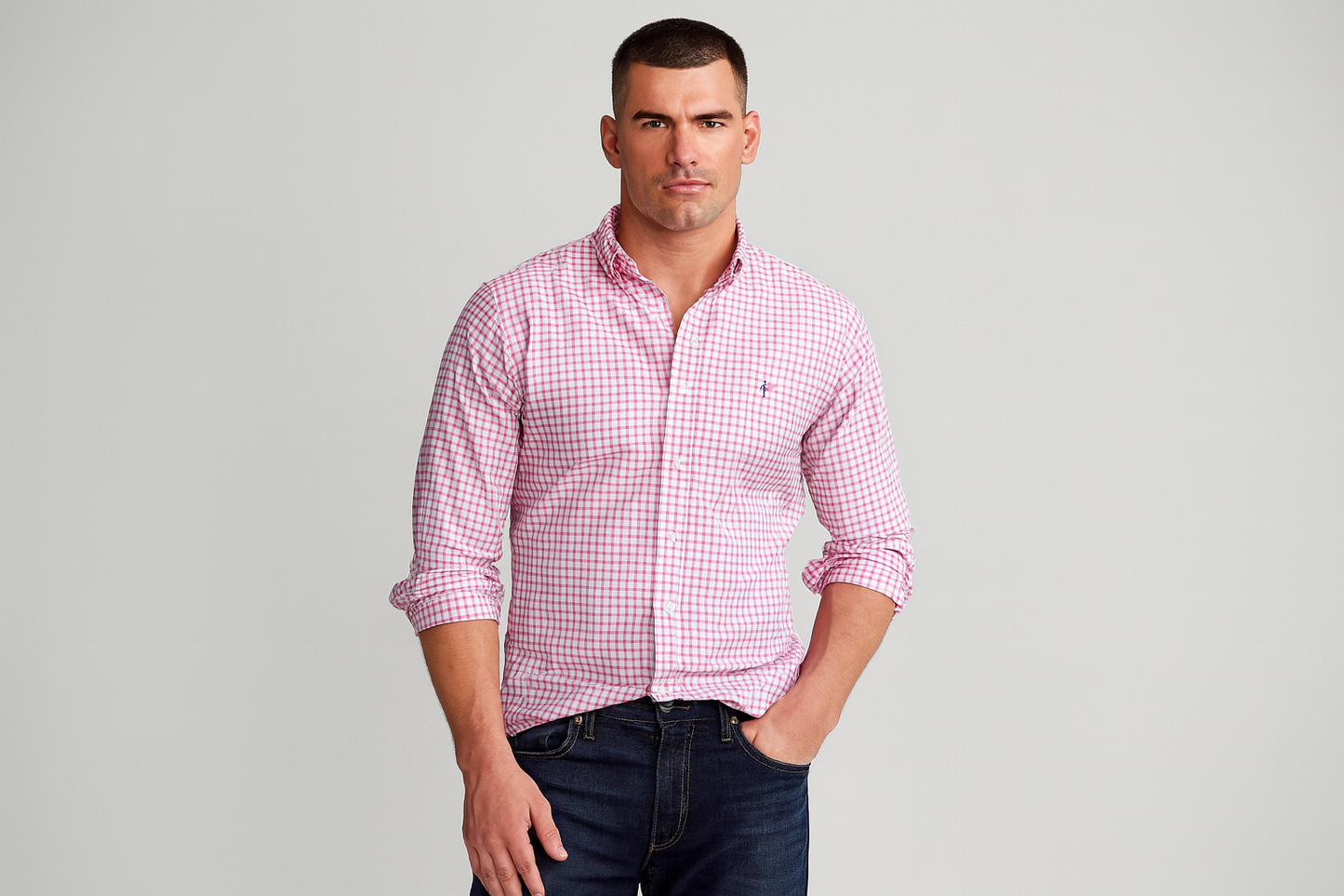 Look 1 - Casual preppy