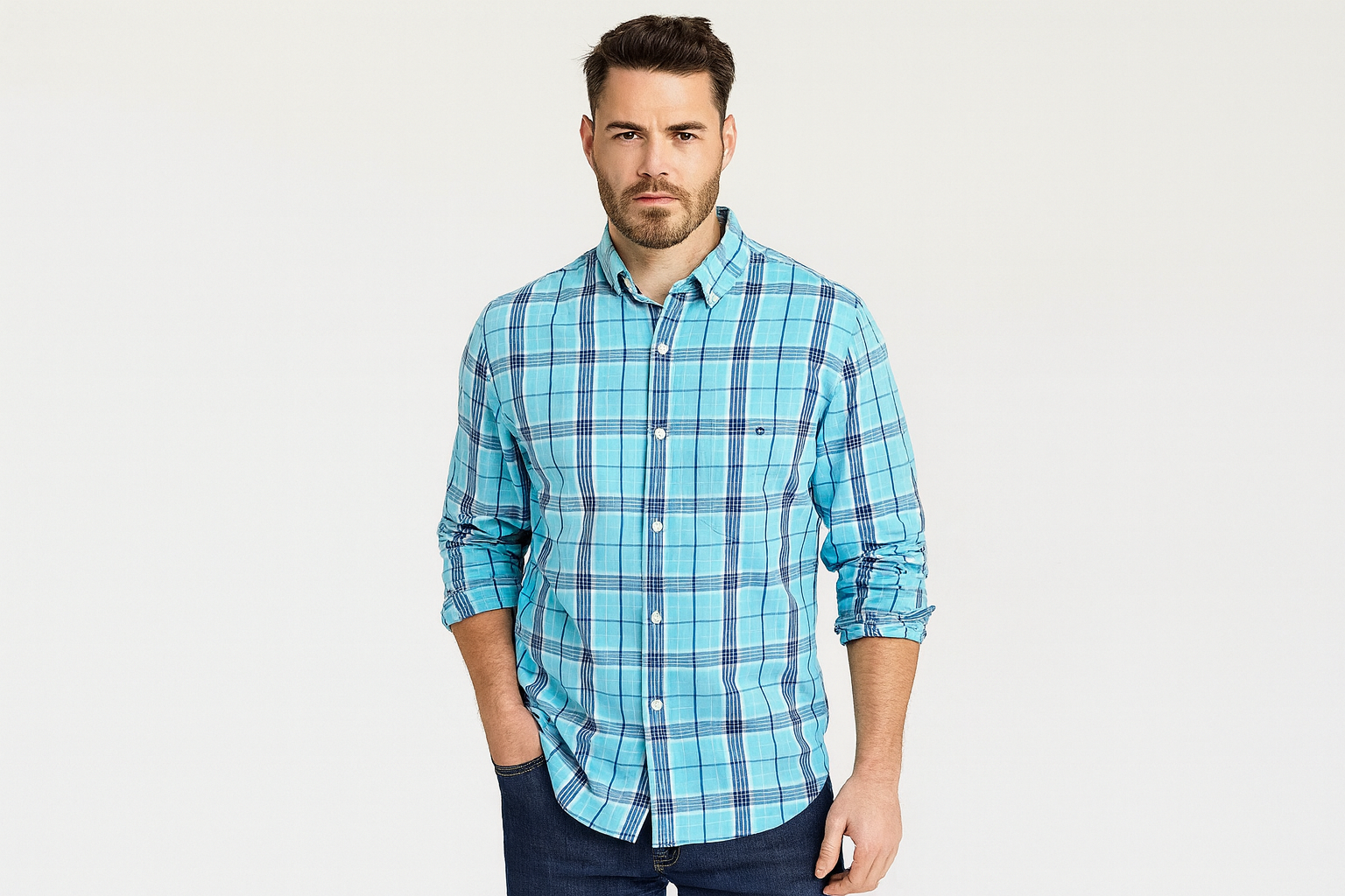 Look 1 - Casual preppy