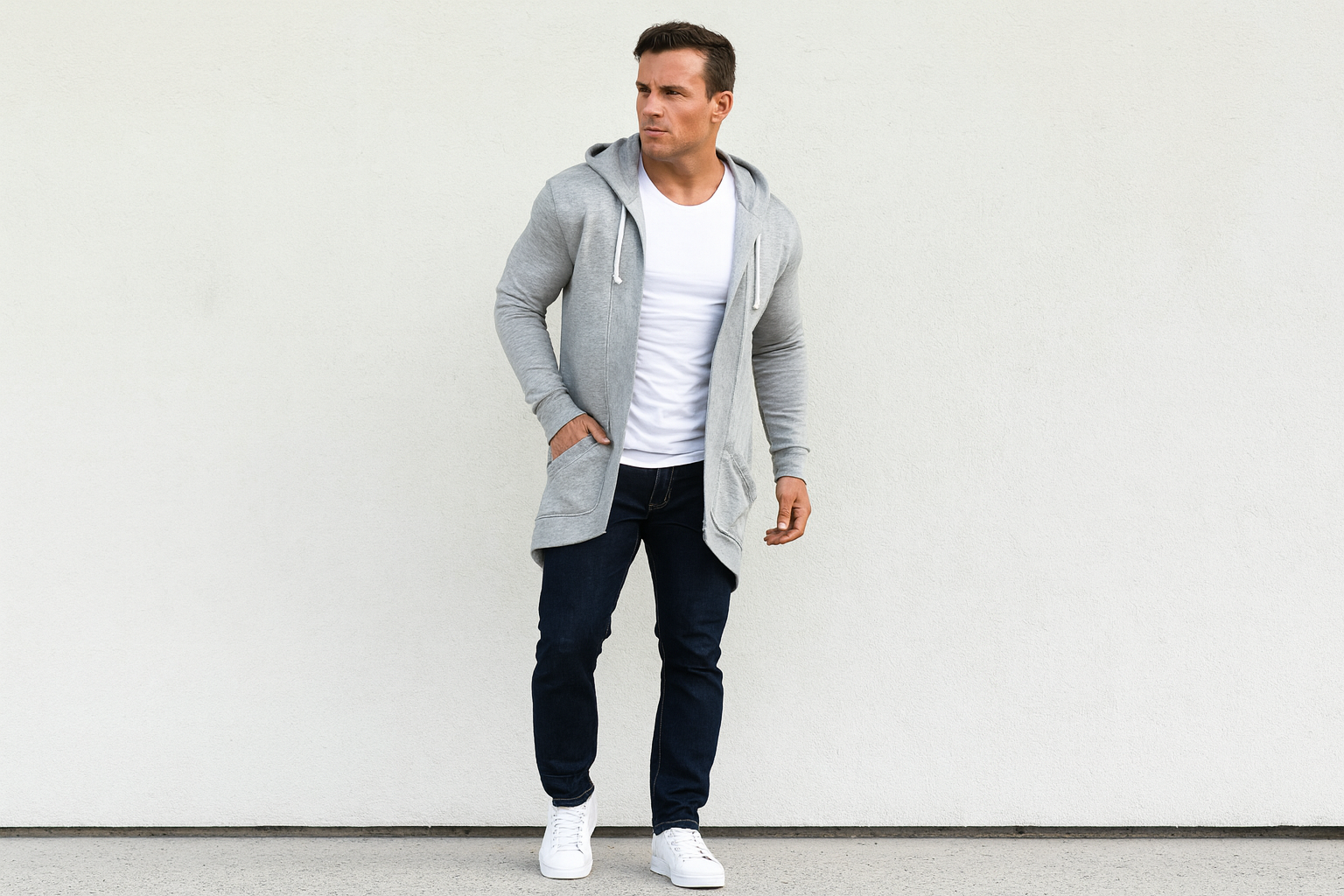 Look 1 - Casual streetwear sin logo