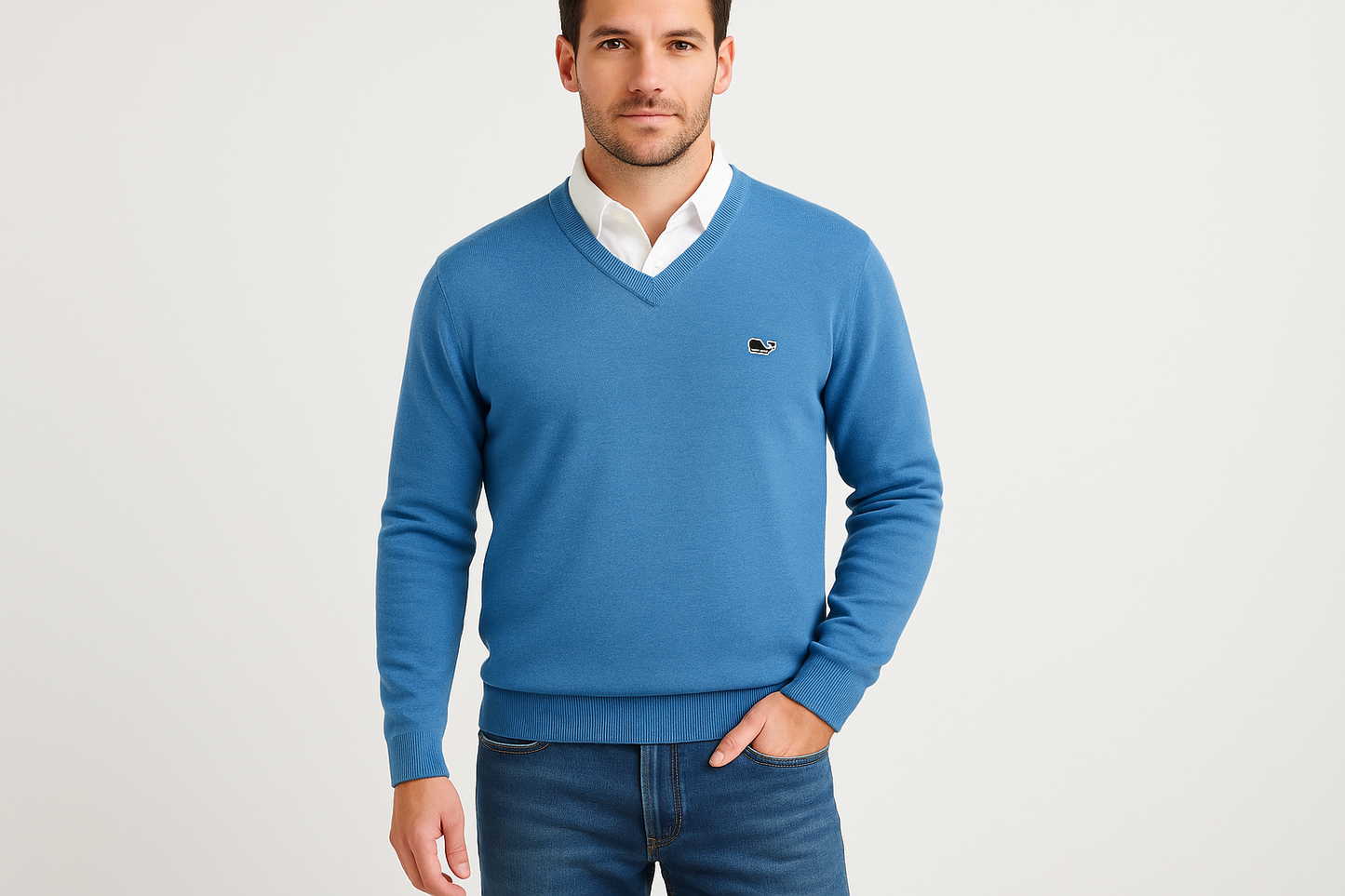 Look 1 - Con camisa blanca por debajo