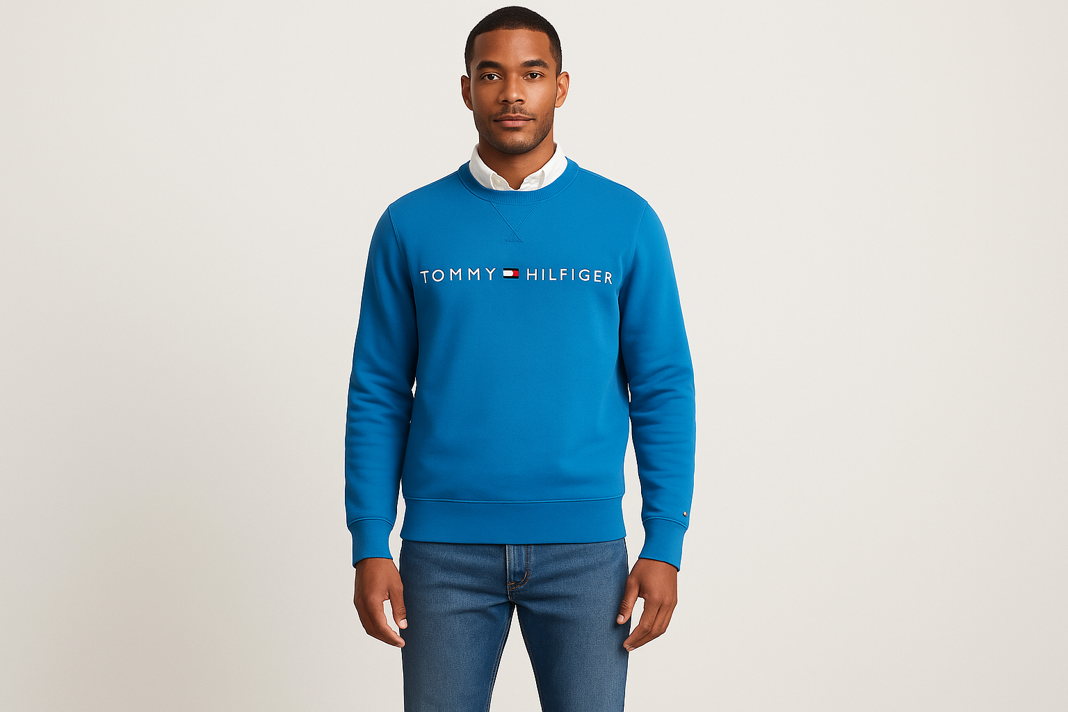 Look 1 - Con camisa blanca por debajo