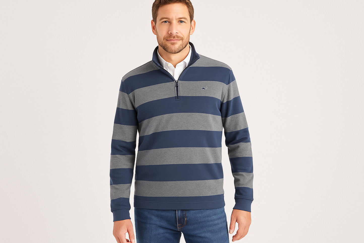 Look 1 - Con camisa blanca por dentro