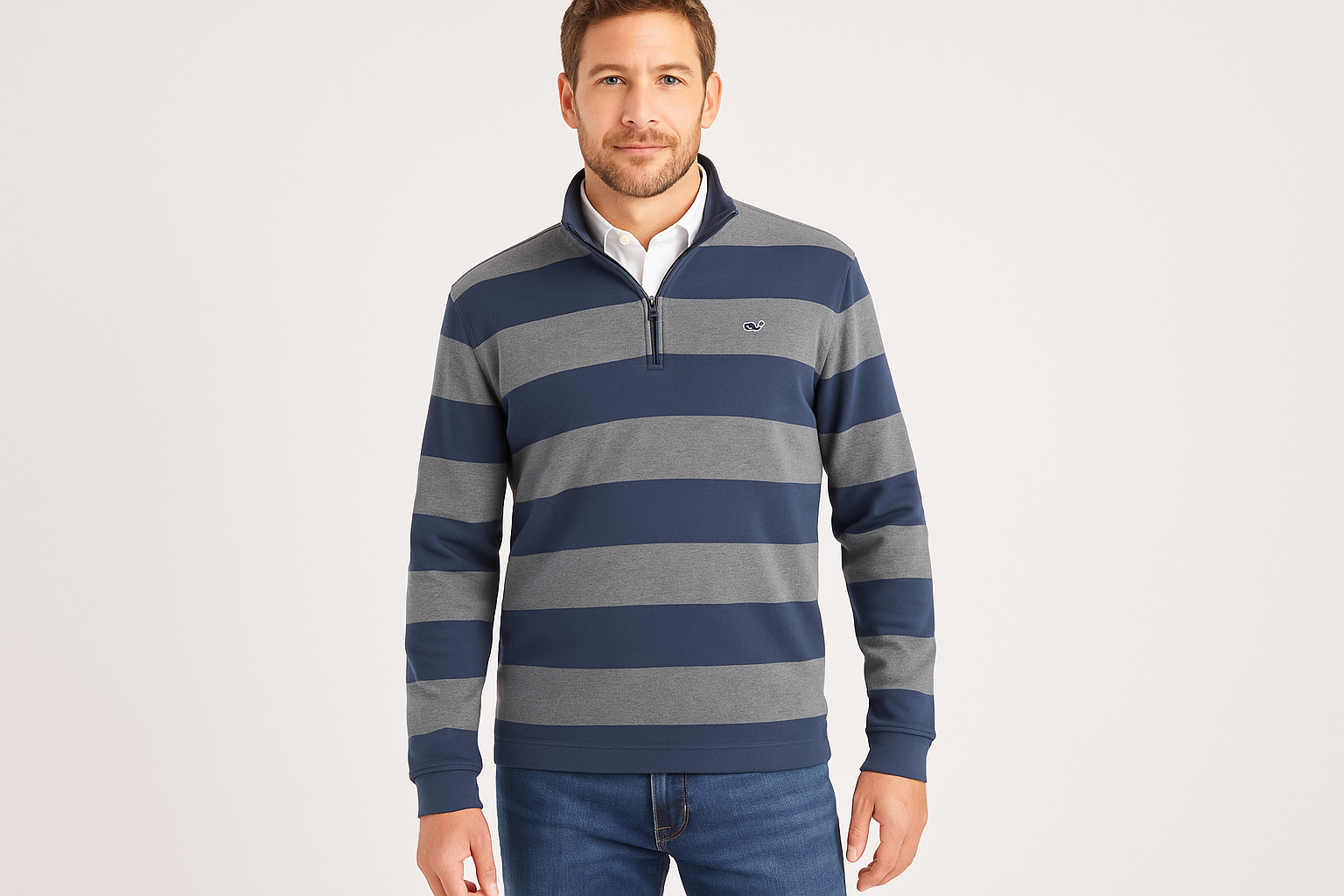 Look 1 - Con camisa blanca por dentro