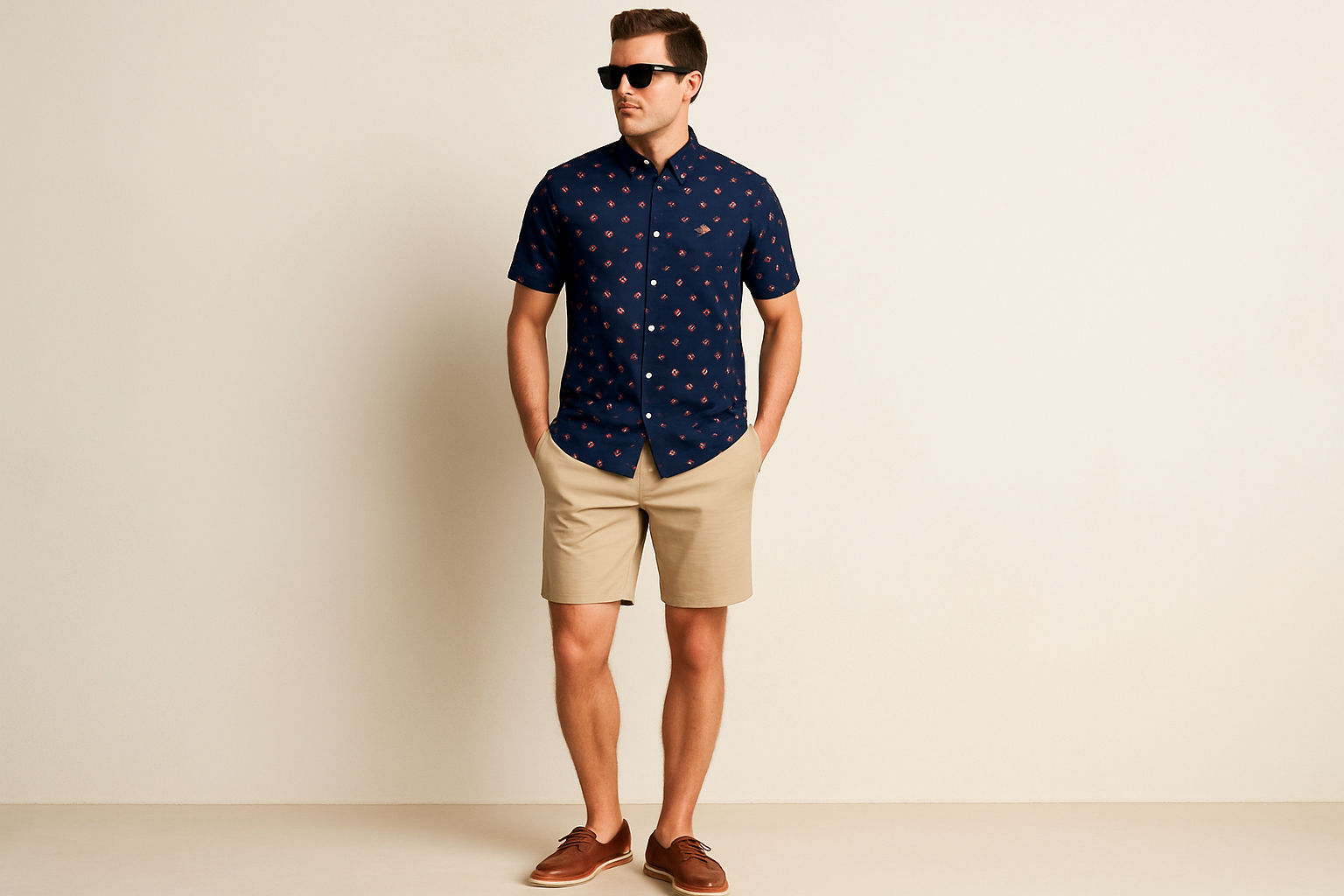 Look 1 - Estilo preppy elegante