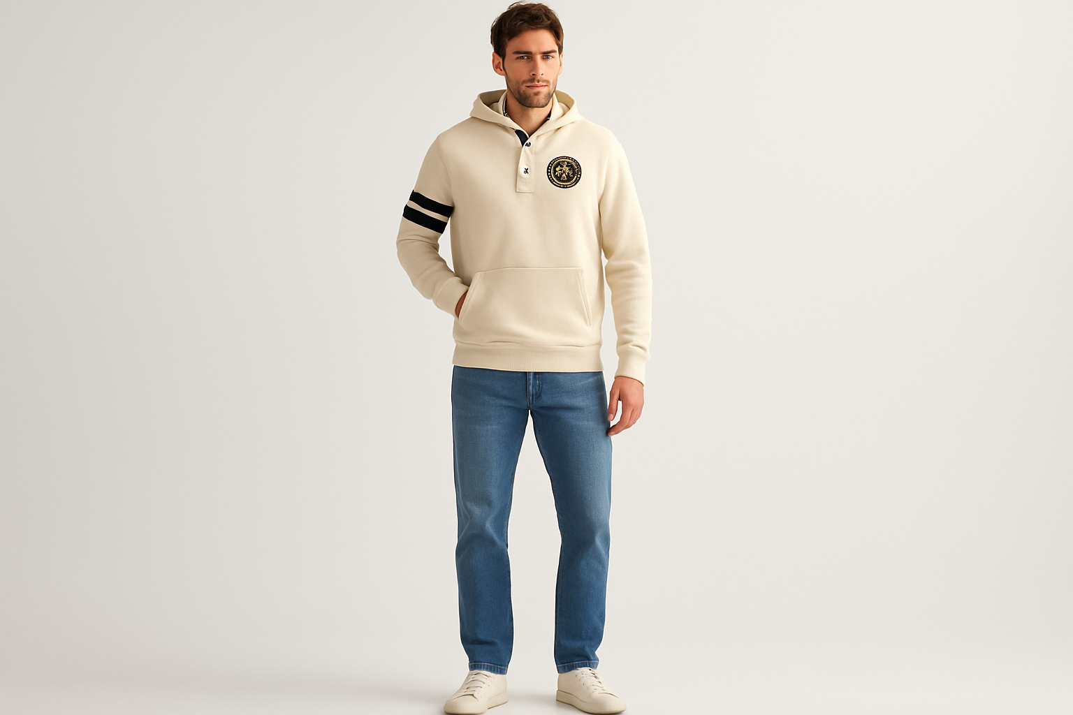 Look 1 - Pose de pie casual