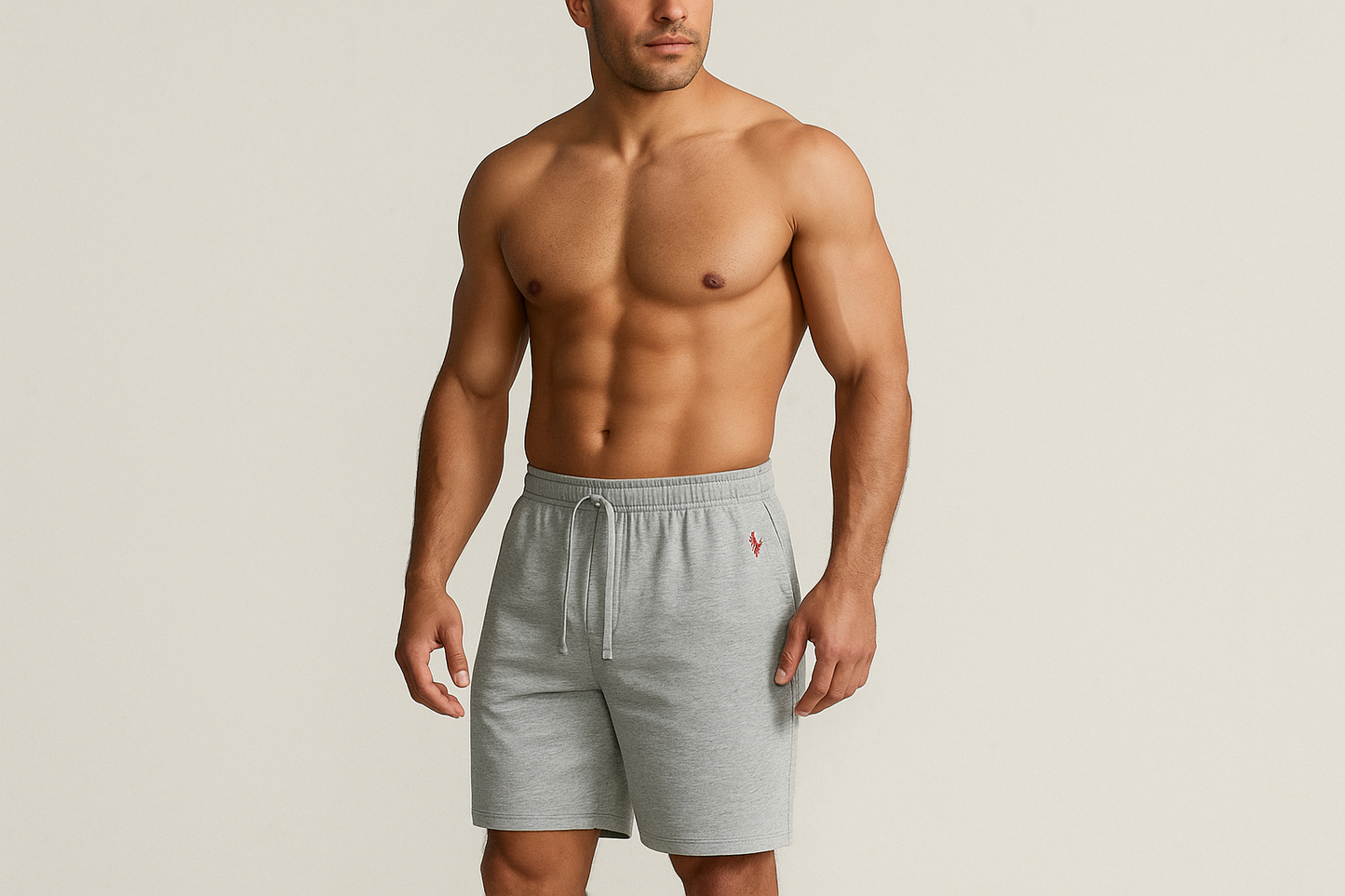 Look 1 - Solo shorts (logo posicionado)