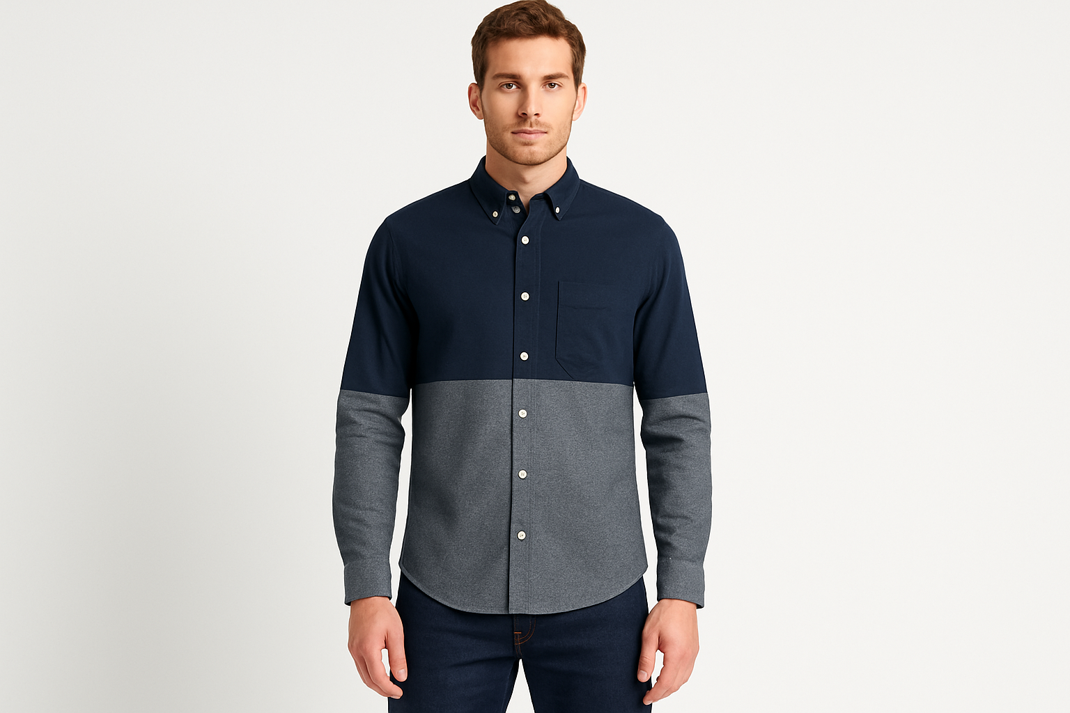 Look 2 - Con jeans oscuros