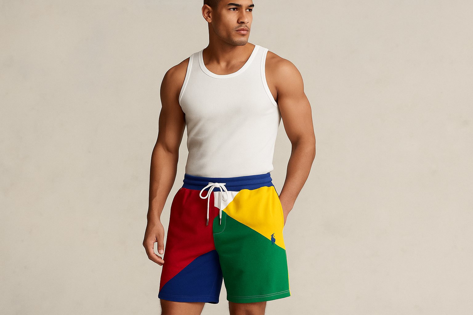 Look 2 - Con tank top blanco