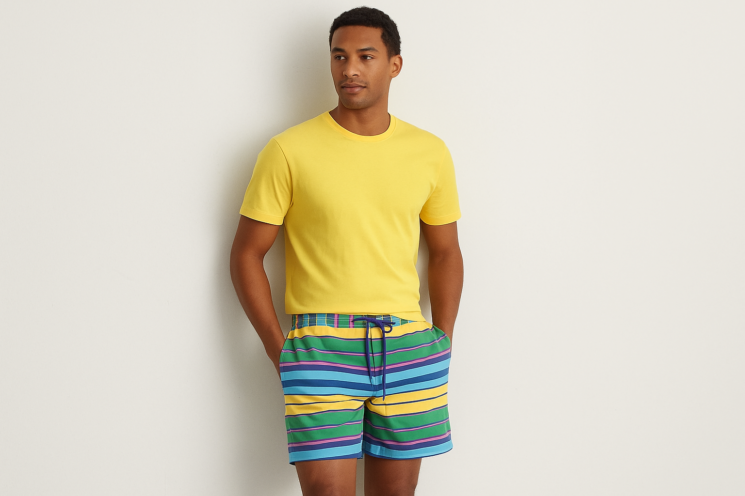 Look 3 - Camiseta amarilla casual