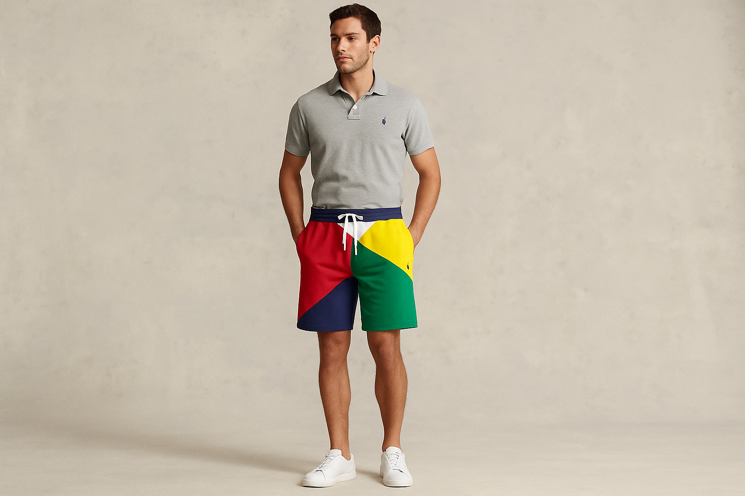 Look 3 - Con polo shirt