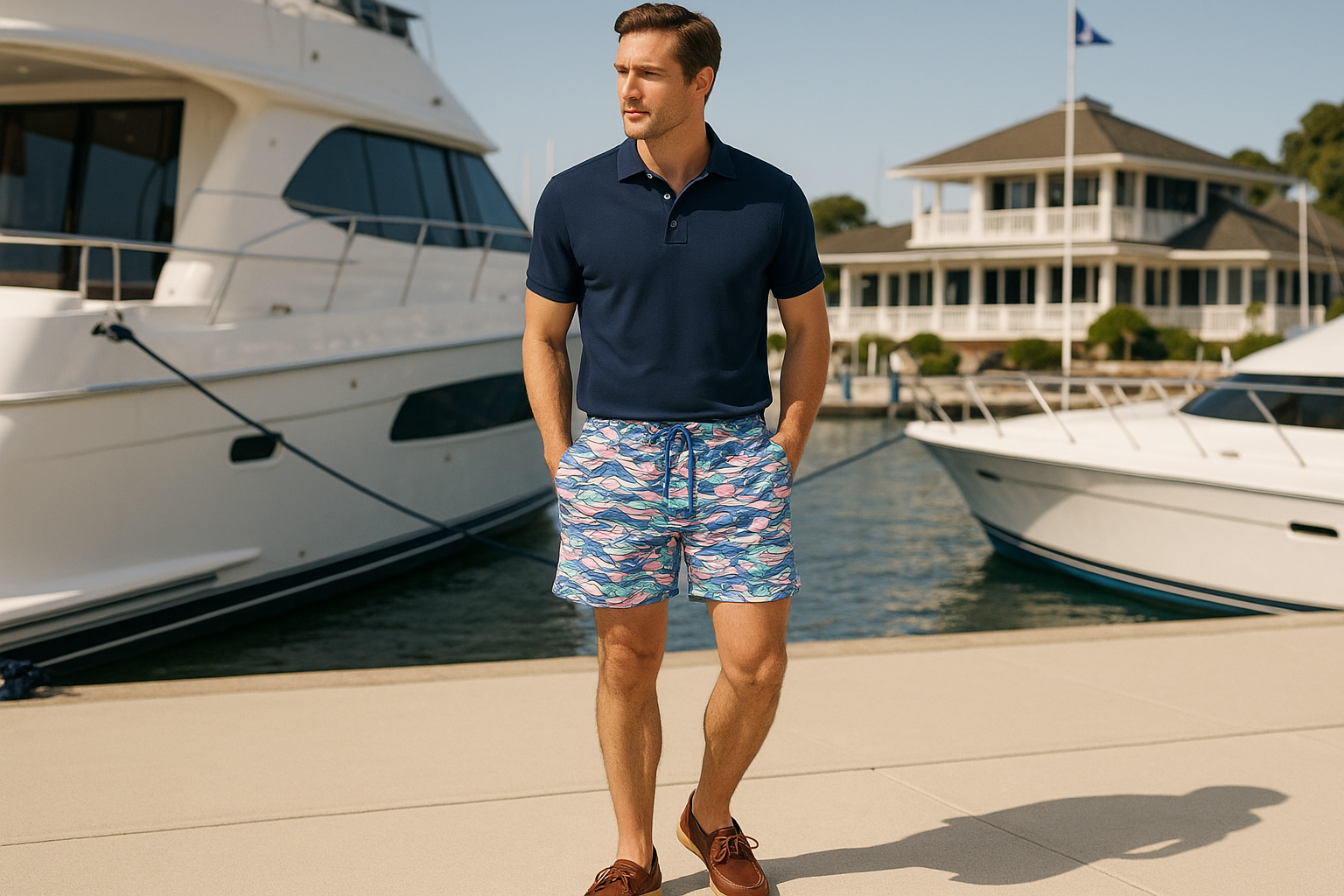 Look 3 - Preppy náutico