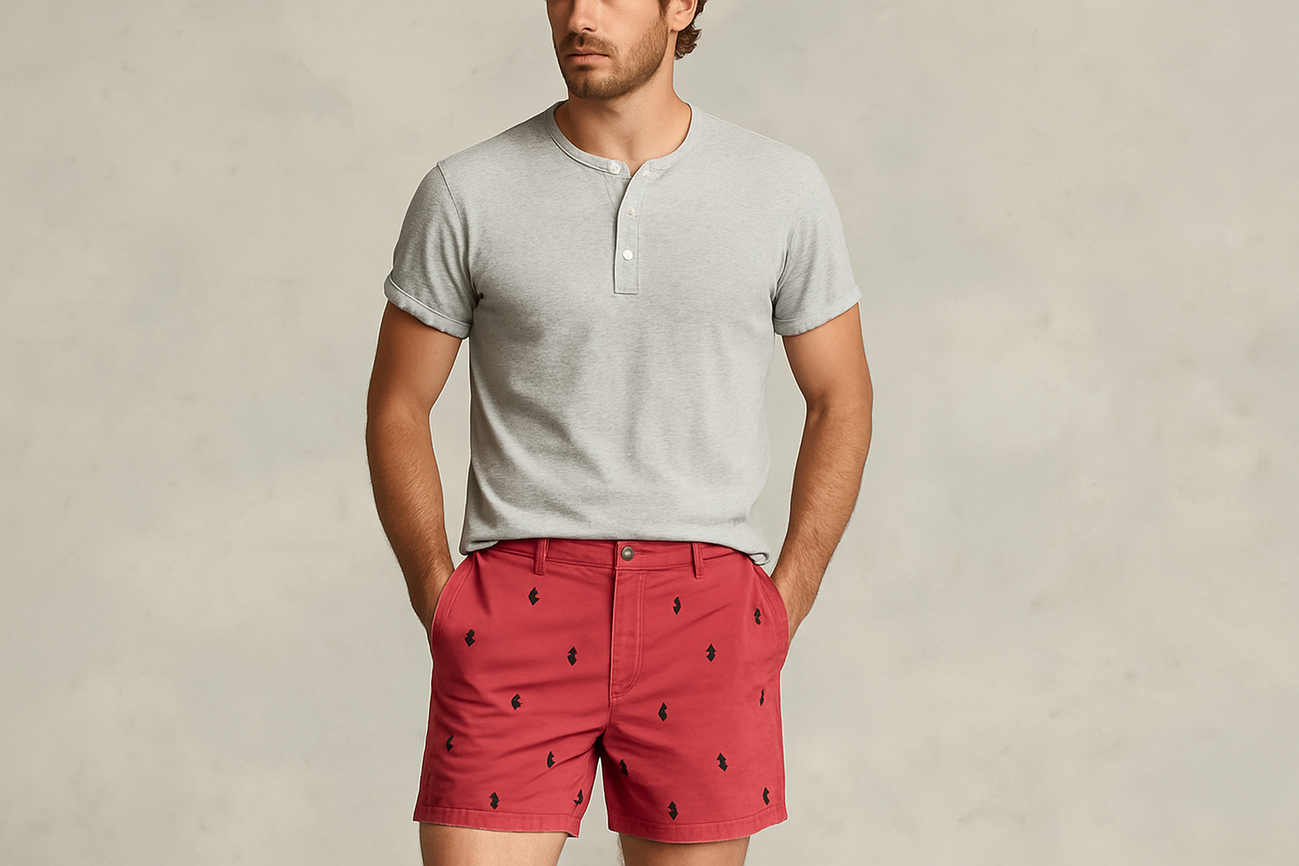 Look 3 repetido - Henley gris