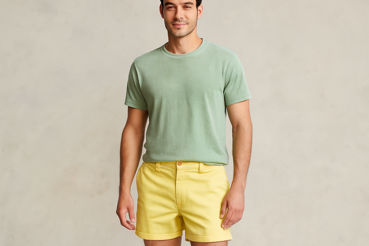 Look 4 - Camiseta verde claro por fuera