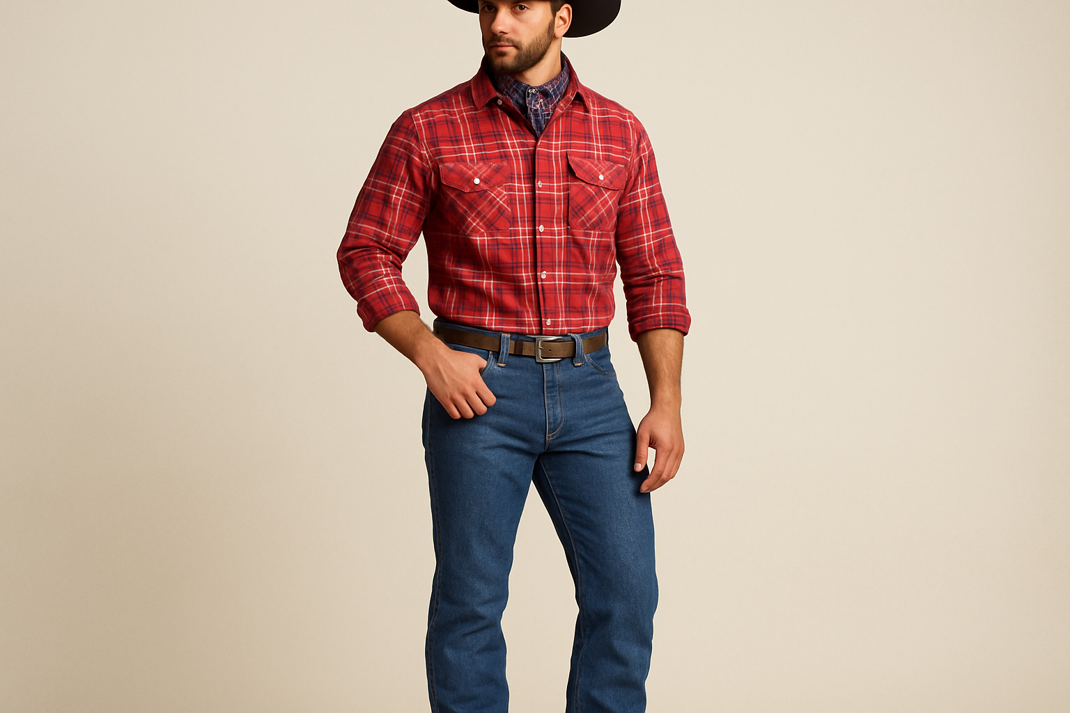 Look 4 - Estilo cowboy tradicional