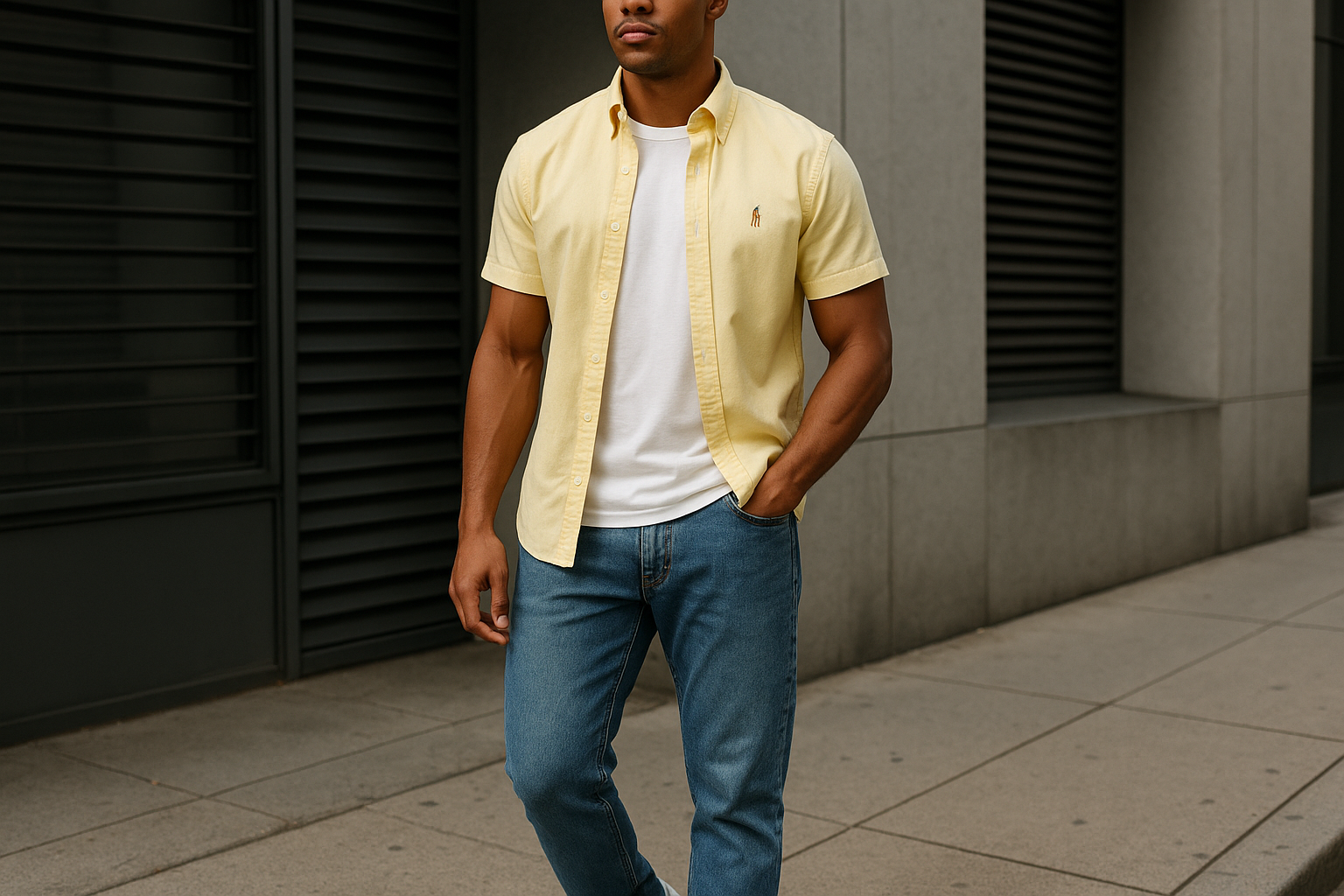 Look 4 - Layering Urbano (manga corta)