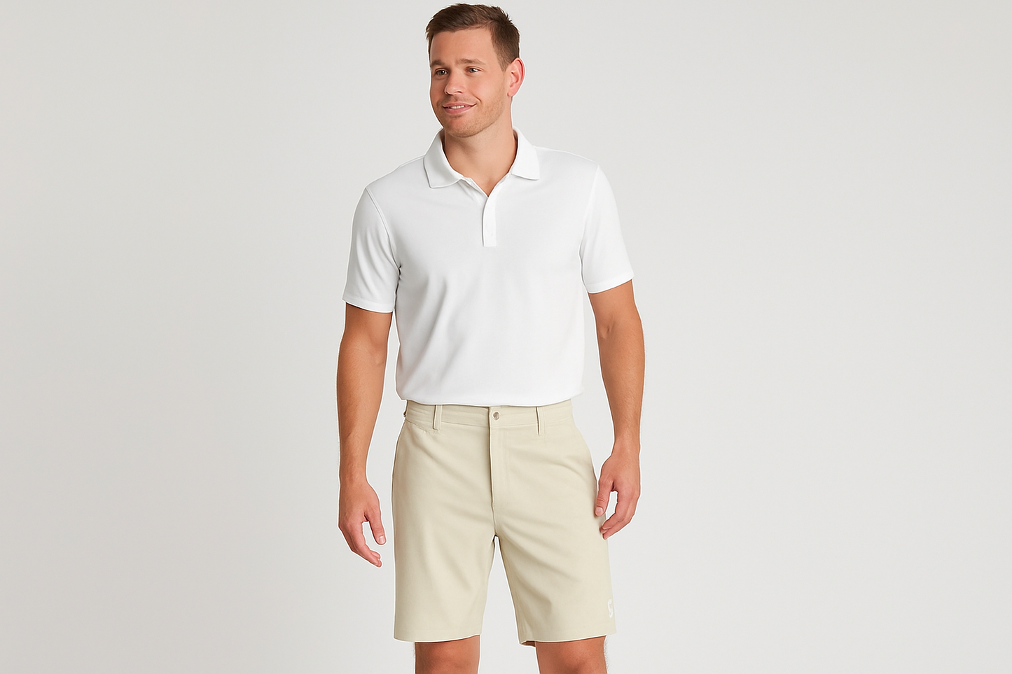 Look 4 - Polo blanco