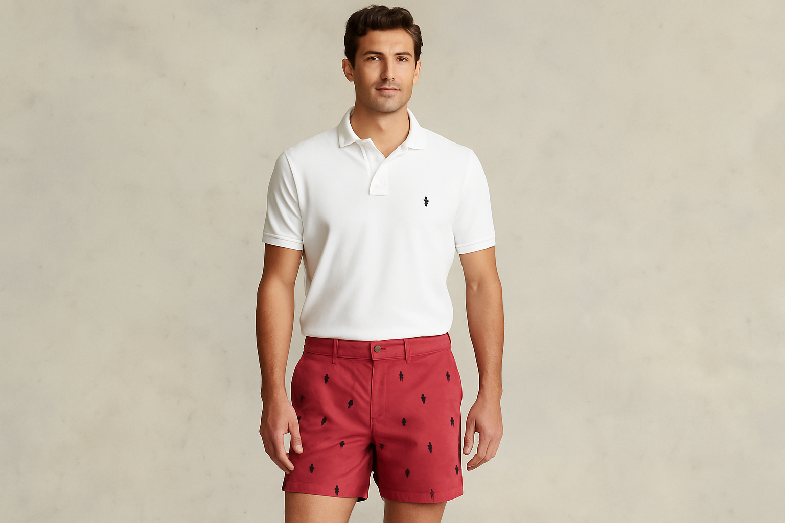 Look 4 - Polo blanco