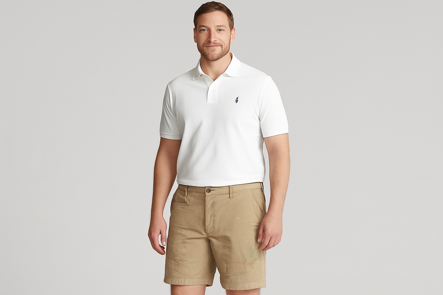 Look 4 - Polo blanco