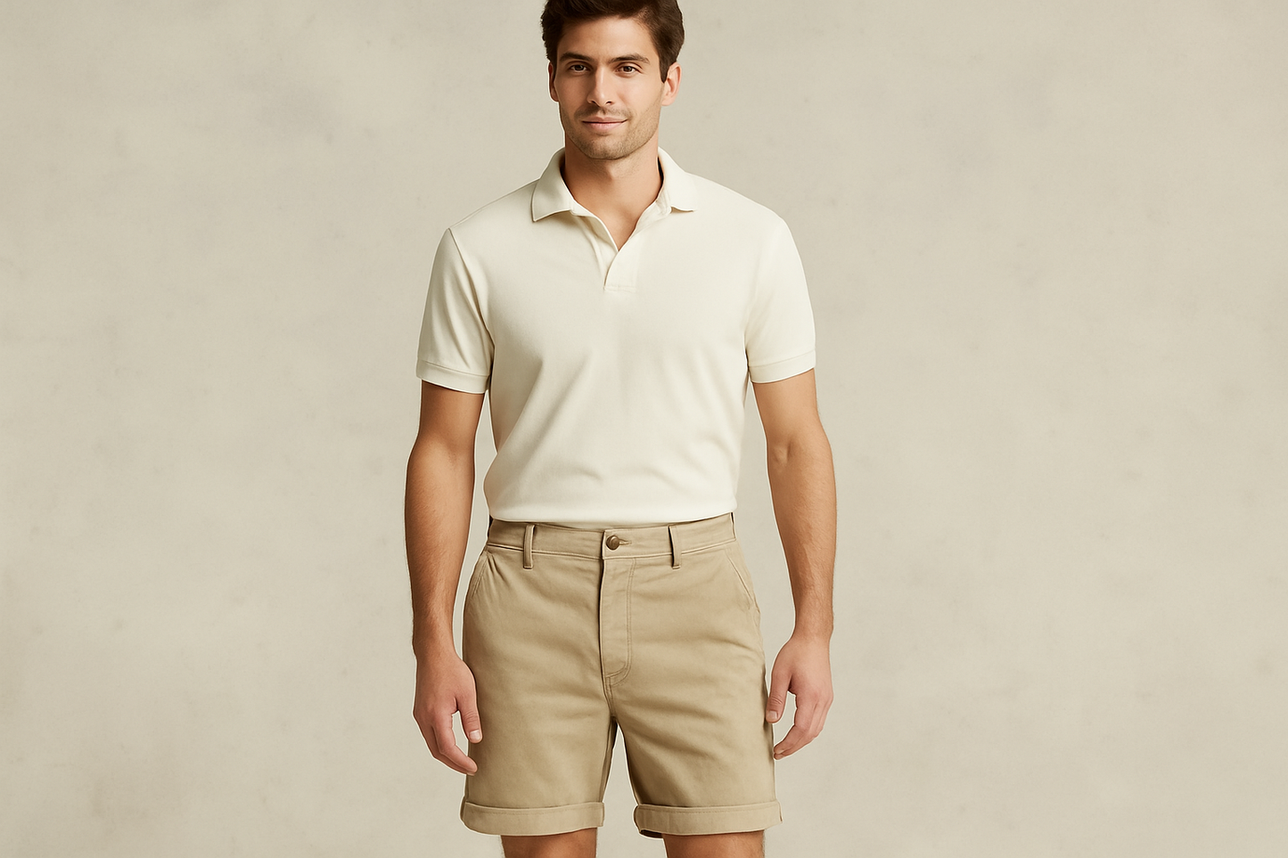 Look 4 - Polo blanco