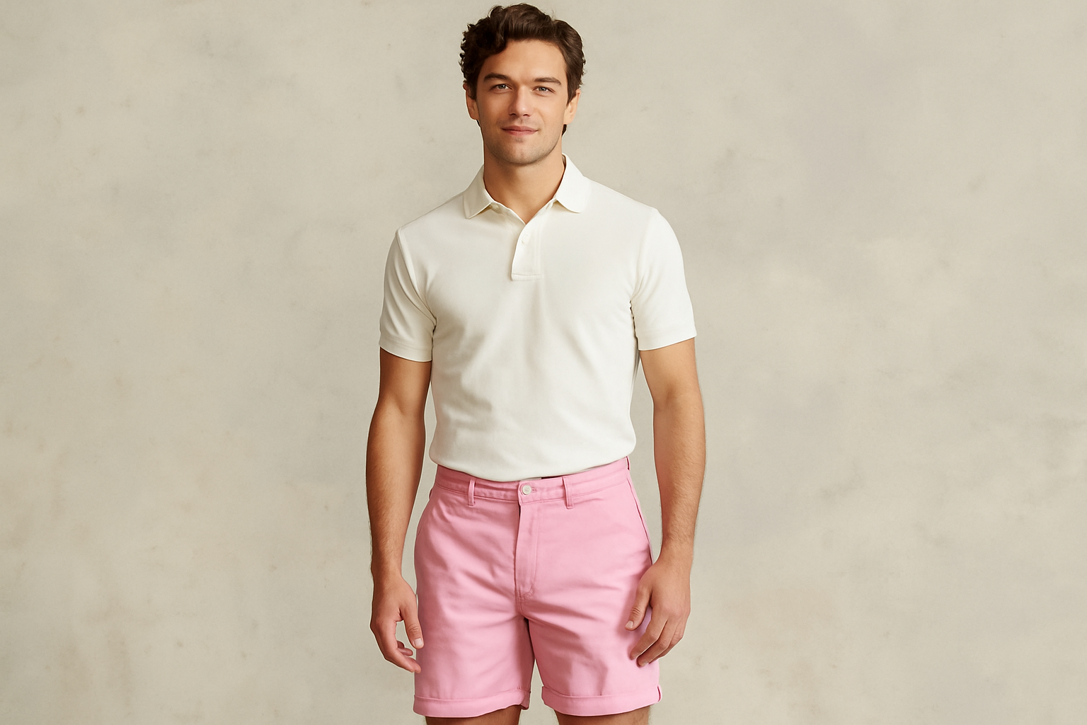 Look 4 - Polo blanco