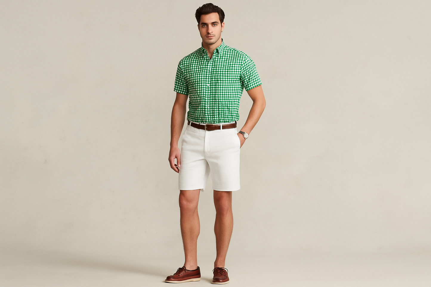 Look 4 - Preppy country club