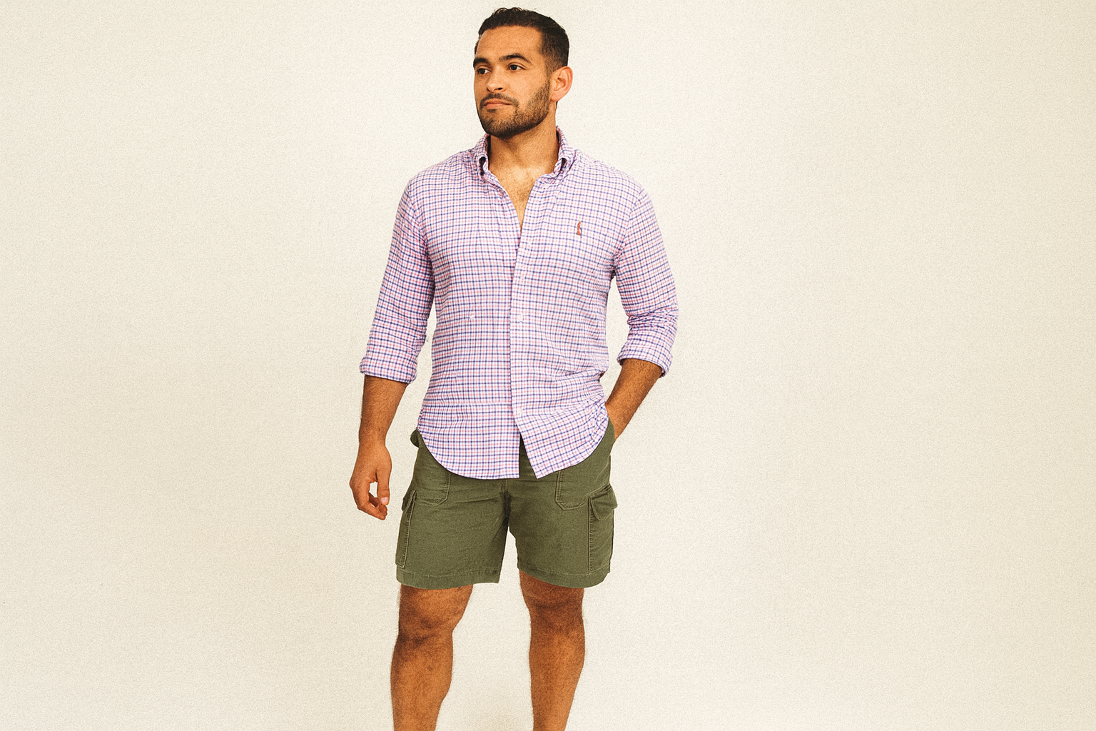 Look 4 - Weekend casual con modelo latino