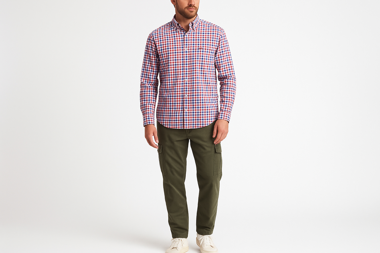 Look 5 - Casual weekend con cargo pants