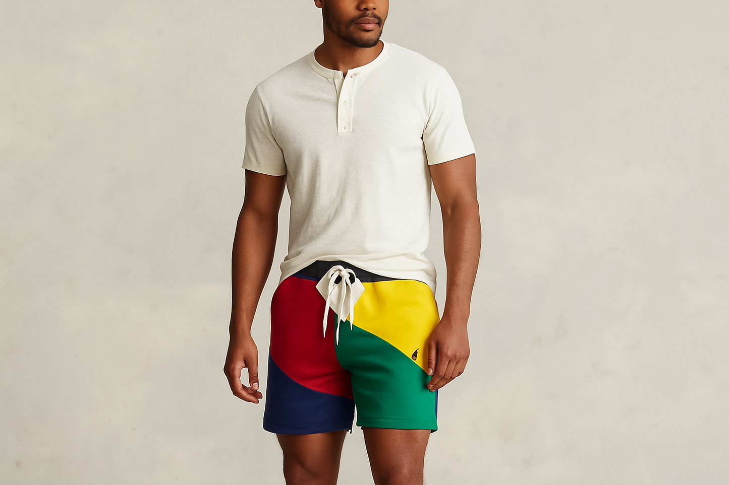 Look 5 - Con henley shirt